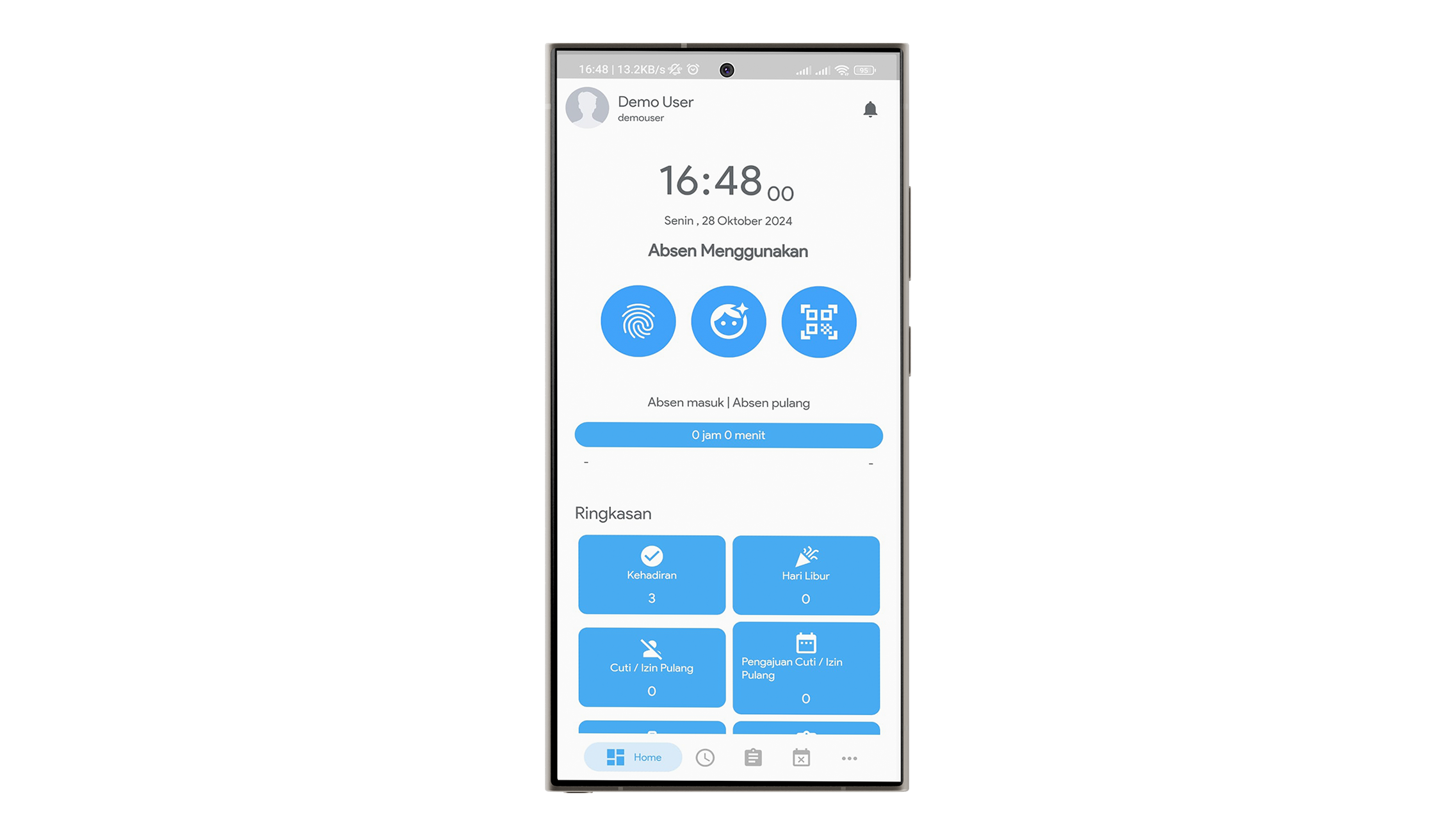 Mobille Attendance App - OneSolid